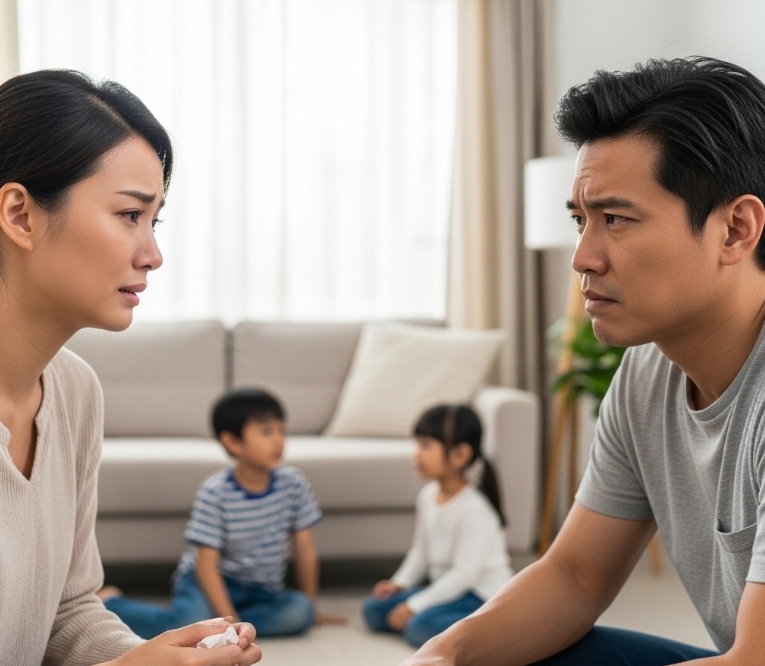 我們從高中認識到現在20年了，你經歷過兩段婚姻，你媽媽一樣一直催你找個伴結婚