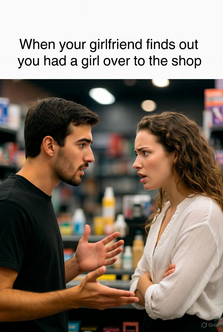 男友有女生朋友來店裡但瞞著我，問一句就說我不信任他，好氣